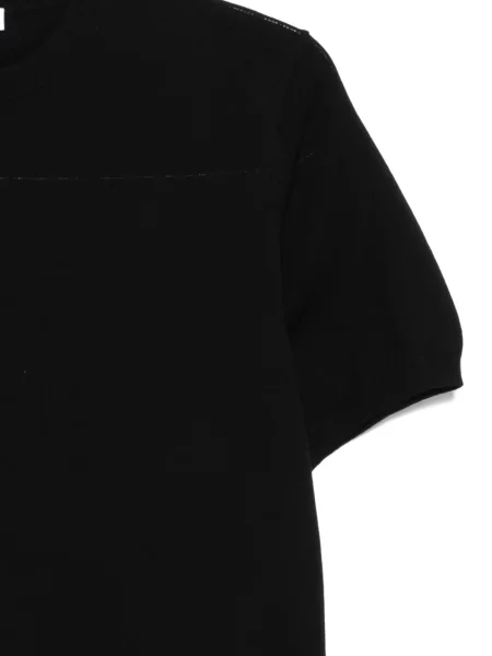 Tricou Diktat tricotate negru