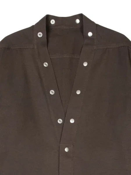 Риза Rick Owens Drkshdw кафяво