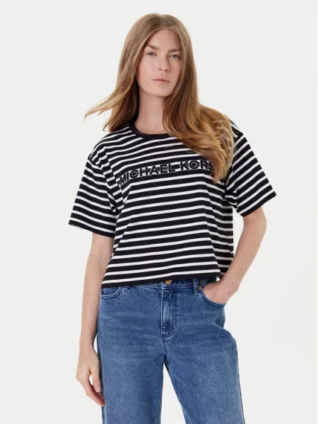 T-Shirt MICHAEL Michael Kors μαύρο