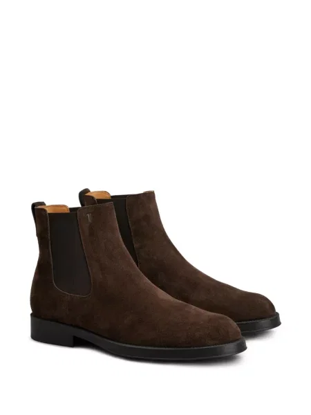Botine chelsea Tod's din piele de căprioară maro