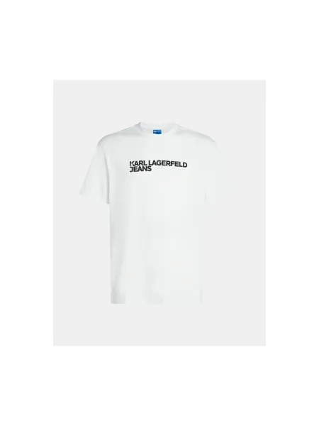 Karl Lagerfeld Jeans Tricou alb