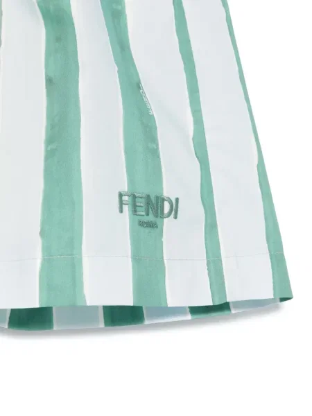 Szorty dziecięce Fendi niebieskie
