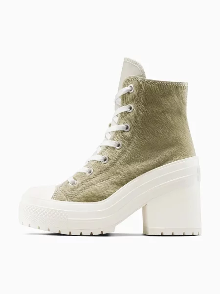 Converse sportcipő Chuck 70 De Luxe Heel zöld