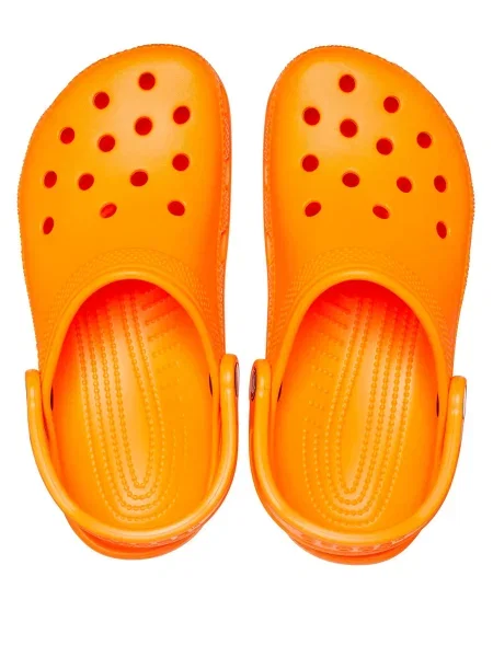 Дитяче Сабо Crocs синтетичний помаранчевий