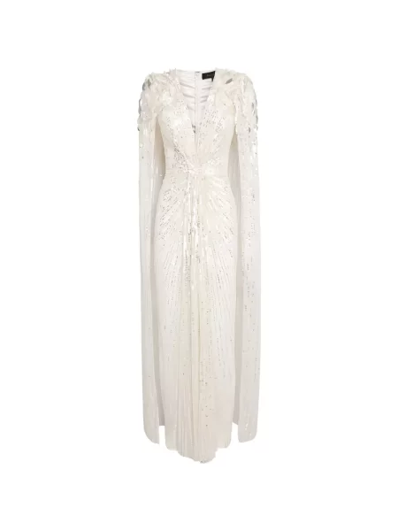 Rochie Jenny Packham cu decolteu în V de costum