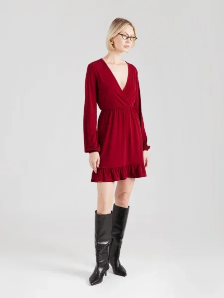 ABOUT YOU Rochie Luzia bordeaux roșu