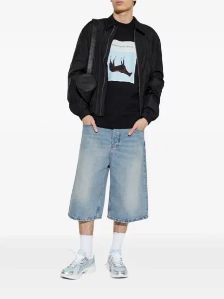Póló Carhartt Wip nyomtatás fekete