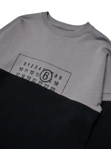 Bluza dziecięca Mm6 Maison Margiela szara