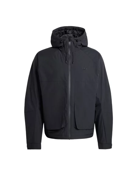 ADIDAS ORIGINALS Geacă de primăvară-toamnă Premium Essentials' negru