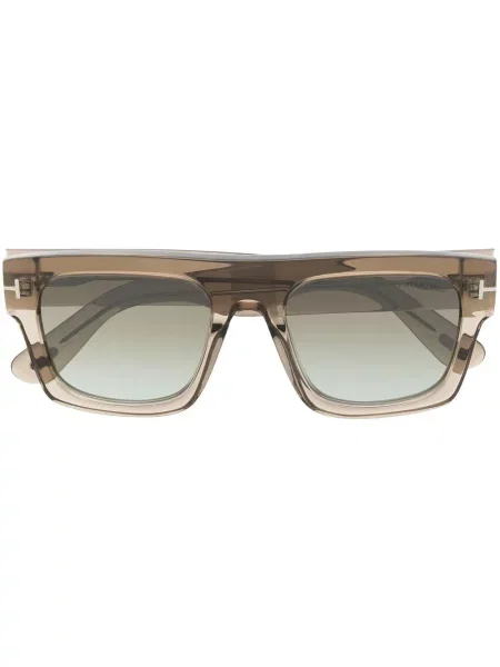 Ochelari de soare Tom Ford Eyewear transparente gri