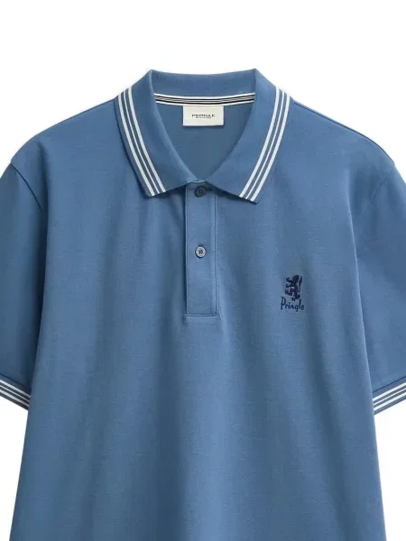 Polo Pringle Of Scotland μπλε