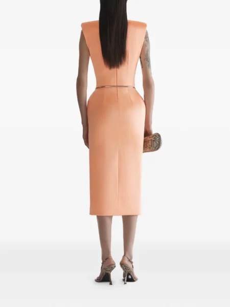 Rochie Mugler de costum portocaliu