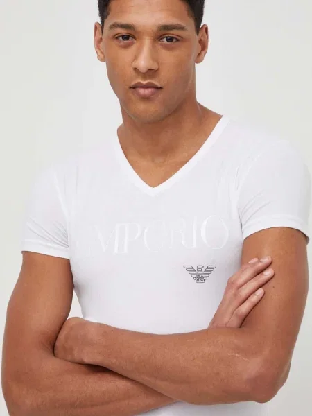 Emporio Armani Underwear póló otthoni viseletre fehér