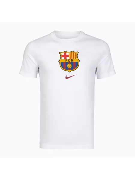Férfi póló Nike FC Barcelona Soccer white. Méret: XL fehér