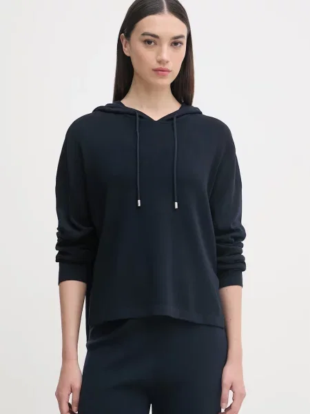 United Colors of Benetton hanorac cu glugă pentru femeicu vâscoză