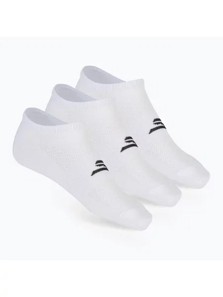 Мъжки чорапи SKECHERS Microfibre Non Terry No Show 3 чифта white traditional бяло