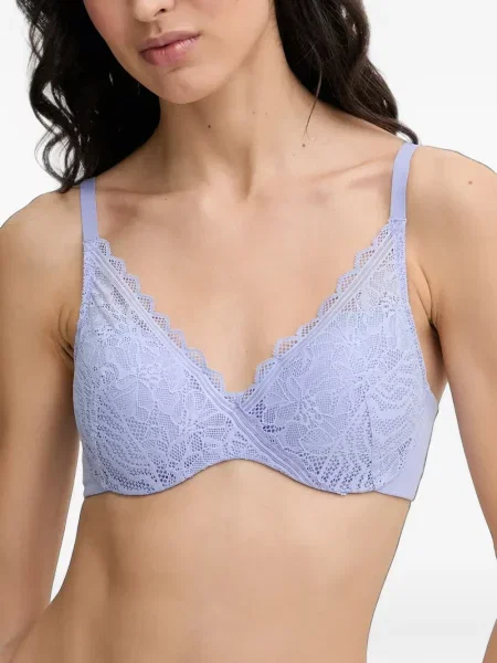 Sutien Chantelle din dantelă violet