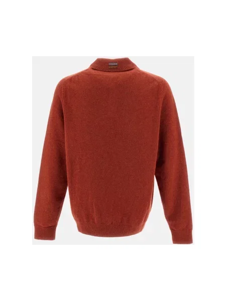 Koszulka polo Paul Smith wełniana czerwona