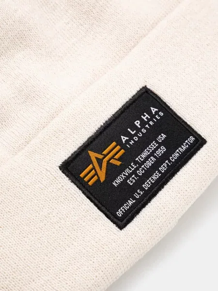Alpha Industries căciulă Crew Beanie bej