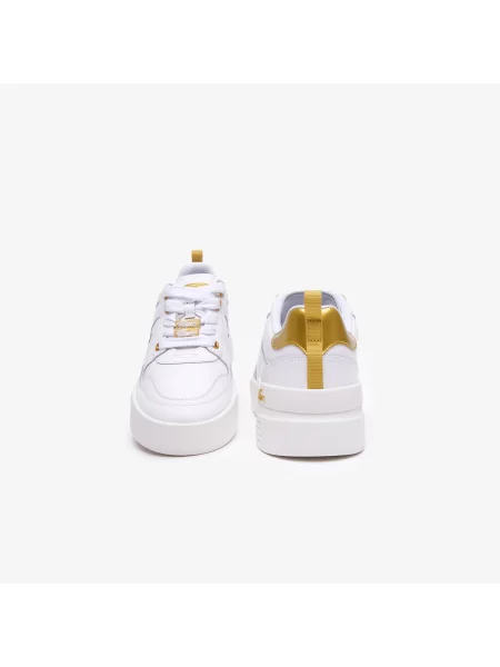 Lacoste Skórzane Buty Sportowe białe