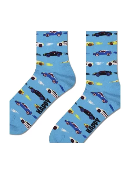 Csíkos alsó Happy Socks kék