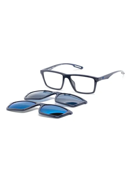 Ochelari de soare Emporio Armani albastru