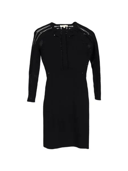 Rochie mini Maje de lână de costum negru