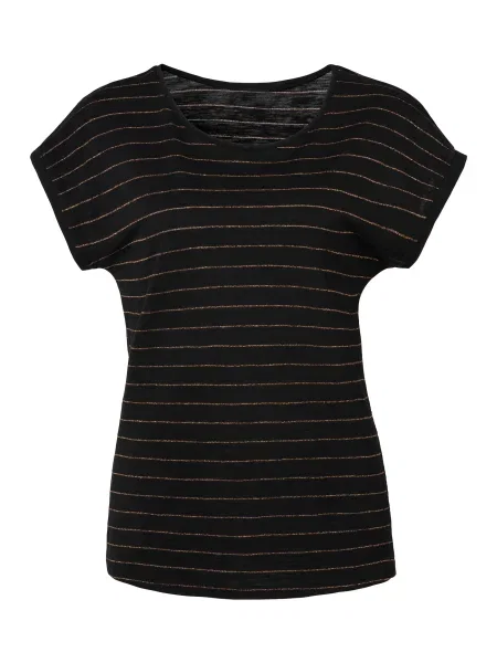 VIVANCE Tricou / portocaliu negru