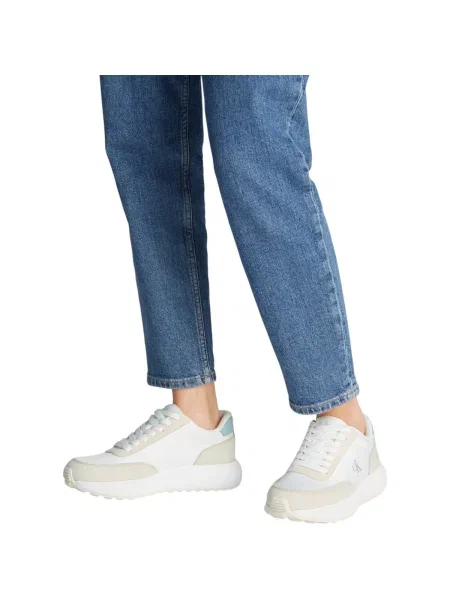 Pantofi Calvin Klein Jeans alb