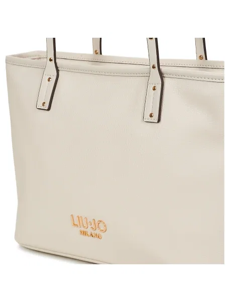 Geantă shopper Liu Jo bej