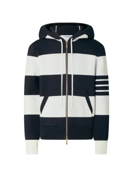 Hanorac cu glugă Thom Browne albastru
