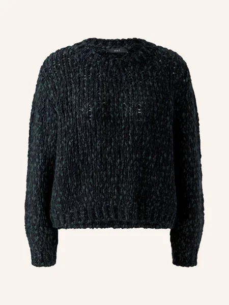 Oui Sweter schwarz czarny