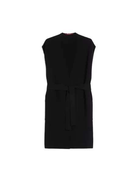Długa kamizelka Max Mara Studio czarna