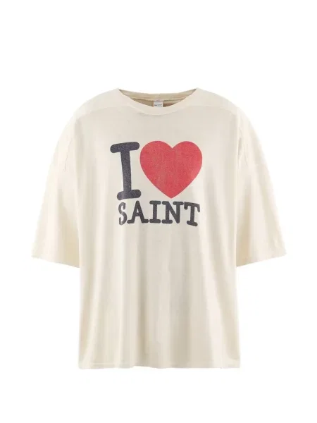 Tricou Saint Mxxxxxx cu imagine alb