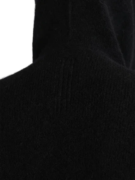 Hoodie Rick Owens μαύρο