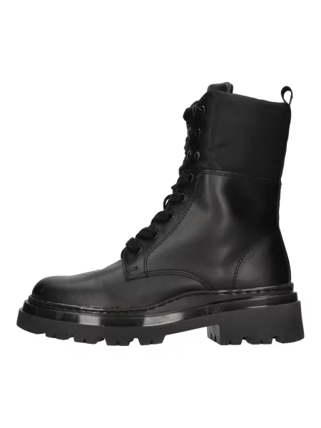 Buty do kostki Twinset skórzane czarne