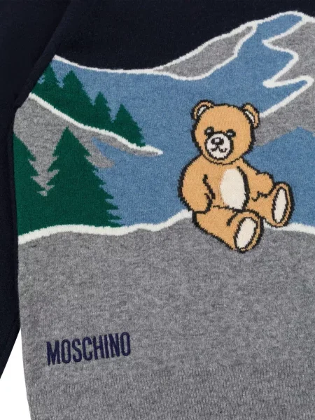 Sweter dziecięcy Moschino