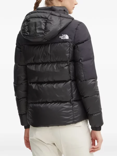 Geacă The North Face cu glugă negru