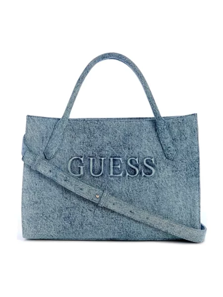 Shopperka Guess niebieska