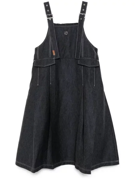 Sukienka Musium Div. garniturowa niebieska