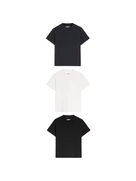 Scurt tricou Jil Sander negru