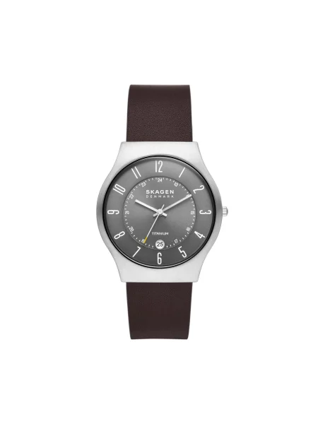 Karóra Skagen Malbye Gent Silver/Brown barna