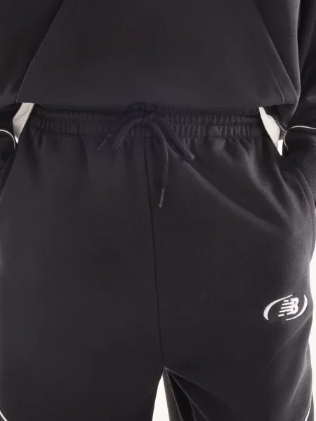 Махровые спортивные штаны New Balance черные