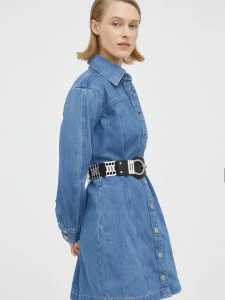 LEVI'S Rochie tip bluză denim albastru