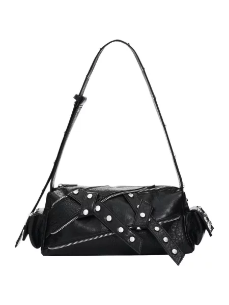 Crossbody táska Desigual fekete