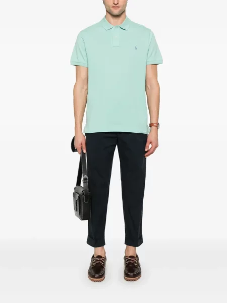Polo Polo Ralph Lauren de in cu broderie verde