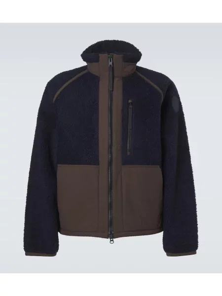 Jakna Canada Goose iz flisa modra