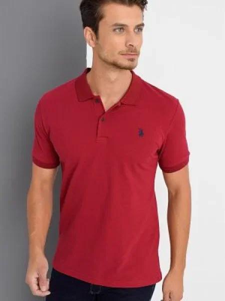 Polo majica Dewberry bordo