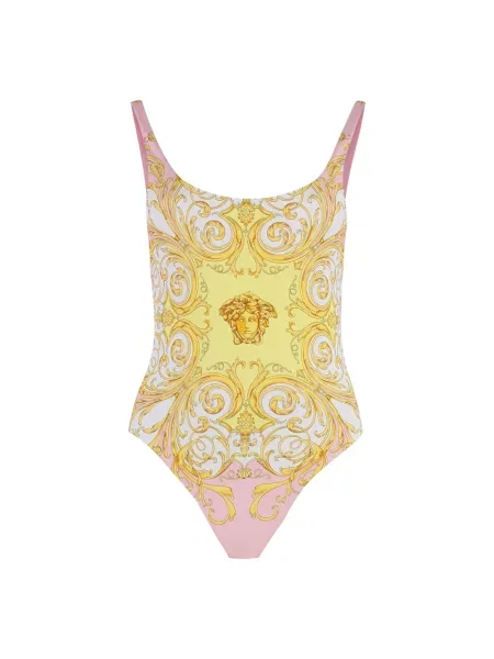 Wielobarwność stroj jednoczęściowy Versace z nadrukiem