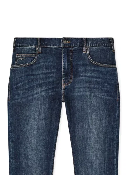 Farmerek Emporio Armani 5 zsebbel kék